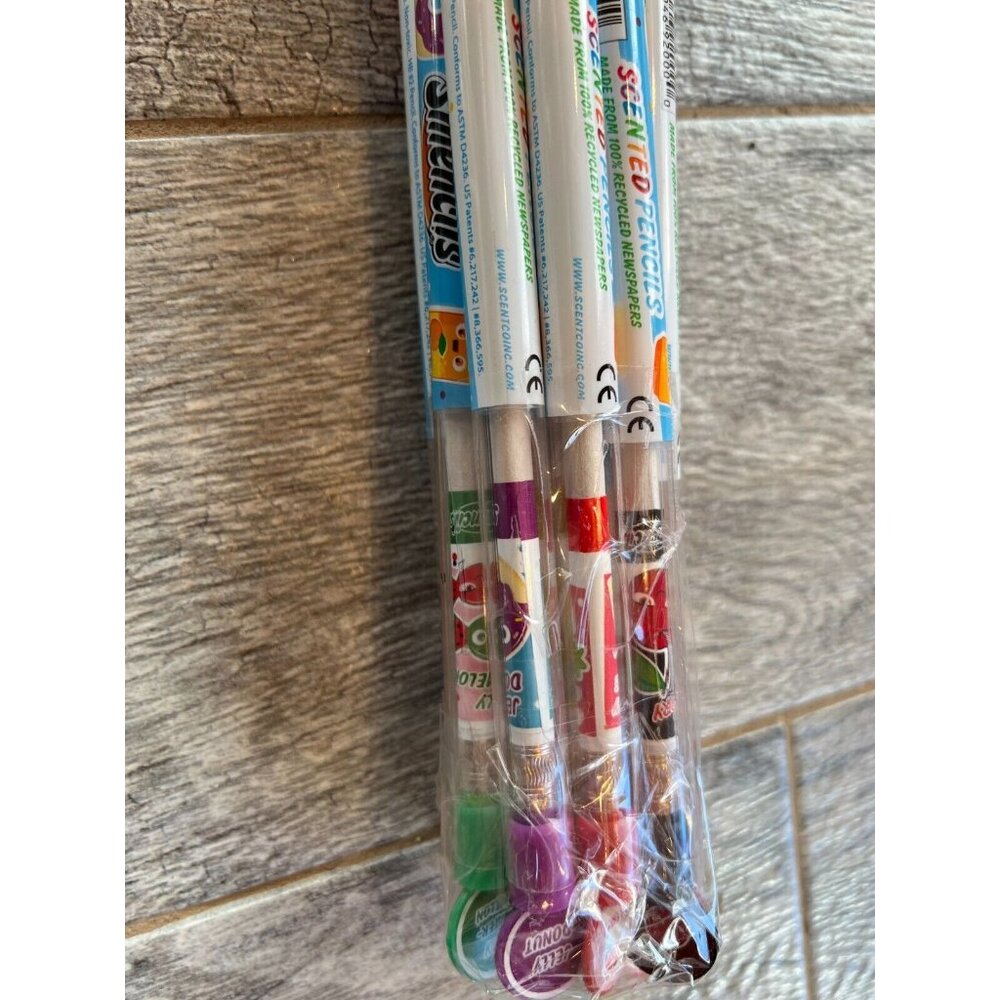 Lot of 11 Smencils Scented Pencils Assorted Foods Colors Kids‎ Classroom Gourmet